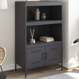 Highboard Anthracite 68x39x113 cm Steel 842972