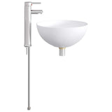 Bathroom Wash Basin Chrome 35.5 x 35.5 x 14.5 cm Metal 890244