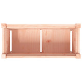 ZNTS Garden Planter with Legs 70x31x70 cm Solid Wood Douglas 837560