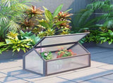Wooden Cold Frame Greenhouse Garden Portable Raised Planter 68972599