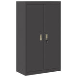 Storage Cabinet Black 80 x 40 x140 cm Steel 3406178