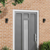 Outdoor Wall Lights 2 pcs Black 6.5 x 10.5 x 16 cm 4005990