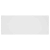Bed Headboard with Cabinets White Engineered Wood 3115732