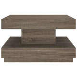 Coffee Table Grey 60x60x35 cm MDF 286098