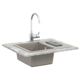 Sink Grey 560 x 460 mm 80% Quartz and 20% Resin 42028413