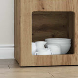 Sideboard Artisan Oak 59 x 35 x 80.5 cm Engineered Wood 891323