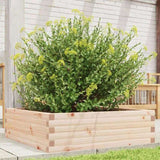 Garden Planter 80x80x23 cm Solid Wood Pine 847198