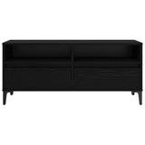 TV Cabinet with Drawer Black Oak 100 x 34.5 x 44.5 cm 881470