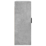 Wall Mounted Cabinets 2 pcs Concrete Grey Engineered Wood 3198021