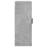 Wall Mounted Cabinets 2 pcs Concrete Grey Engineered Wood 3198021