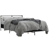 Bed Frame without Mattress Black 120x190 cm Small Double 3280067