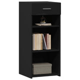 Sideboard Black 40x42.5x93 cm Engineered Wood 846314