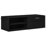 Wooden Cabinet Black 100.5 x 39 x 30 cm Engineered Wood 880242