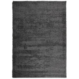 Shaggy Rug PAMPLONA High Pile Modern Anthracite 160x230 cm 375193