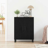Sideboard Black Oak 69.5 x 34 x 90 cm Engineered Wood 862875