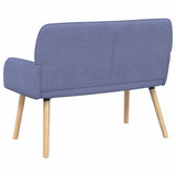 2 Seater Sofa with Solid Wood Legs 2-Seater Jeans Blue 42051042