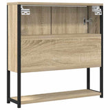 Bathroom Mirror Beige 60 x 16 x 60 cm Glass and Engineered Wood 864340