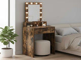 Dressing Table Brown 50 x 41 x 140 cm Engineered Wood 865158