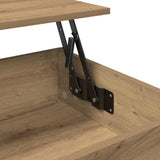 Coffee Table Artisan Oak 70 x 50 x 50 cm Engineered Wood 883039