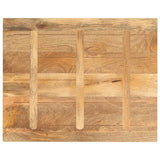 Table Top 100x80x3.8 cm Rectangular Solid Wood Mango 371547