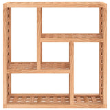 Wall Shelf 49x15x49 cm Solid Wood Walnut 350369