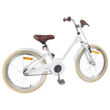 Kids Bike 18 Inches for 5-7 Years Old White 42009208