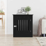 Dog Crate Furniture Black Oak 64.5x80x71 cm Engineered Wood 862177