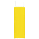 Paper Bags 250 pcs with Handles Yellow 45x17x48 cm 4101793