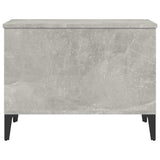 Coffee Table Concrete Grey 60x44,5x45 cm Engineered Wood 819576