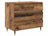 Sideboard with Drawer Old Wood 60 x 35 x 70 cm Engineered Wood 881944