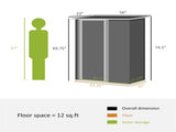 Metal Outdoor Storage Shed 64407709