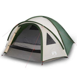 Camping Tent Dome 4-Person Green Waterproof 94349