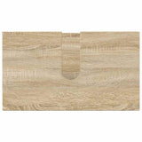Bathroom Furniture Set 3 pcs Sonoma Oak Engineered wood & Metal 3392955
