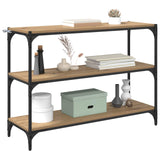 Book Cabinet 3-Tier 100 x 33 x 70.5 cm Engineered wood 881115