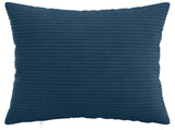 Cushion Cover 12 pcs HEERLEN Navy Blue 50 x 50 cm Corduroy 910899