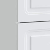 Bedside Cabinet 2 pcs White 43 x 34.5 x 44.5 cm Engineered Wood 895676