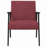 Armchair Wine Red 59 x 75 x 78 cm Fabric 42017673