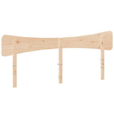 Headboard 200 cm Solid Wood Pine 844761
