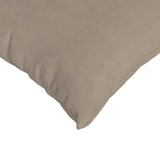 Sofa Pillows 2 pcs Taupe 80 x 80 cm Fabric 42014069