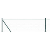 Welded Wire Fence with Concrete Base 10 x 0.6 m 3353474