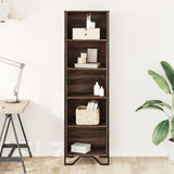 Bookcase Brown Oak 50x31x169 cm Engineered Wood 848618