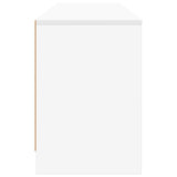 Bed Cabinet 2 pcs White 66 x 33 x 48 cm Engineered Wood 893723