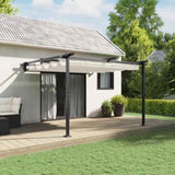 Gazebo 300 x 300 x 200 cm Cream Polyester 4003971