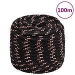 ZNTS Boat Rope Black 16 mm 100 m Polypropylene 152362