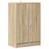 Shoe Cabinet Sonoma Oak 60x35x92 cm Engineered Wood 808930