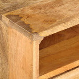 TV Cabinet 110x30x41 cm Solid Wood Mango 352783
