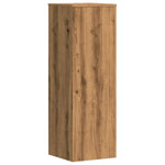 ZNTS Plant Stand Artisan Oak 33x33x100 cm Engineered Wood 852959