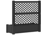 Big Planter with Trellis Anthracite 99.5 x 43 x 133.5 cm PP 42041724