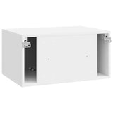 Wall-Mounted TV Cabinet High Gloss White 59.5 x 41 x 30 cm 898679