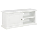 TV Cabinet White 90x30x40 cm Wood 249878